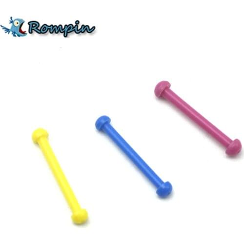 Rompin 30pcs/Lot Sheath Tube For Herabuna Lead Sheet Seat Hera Hand Rod 7 11 13 15 mm colorful Fishing Tackle Tool