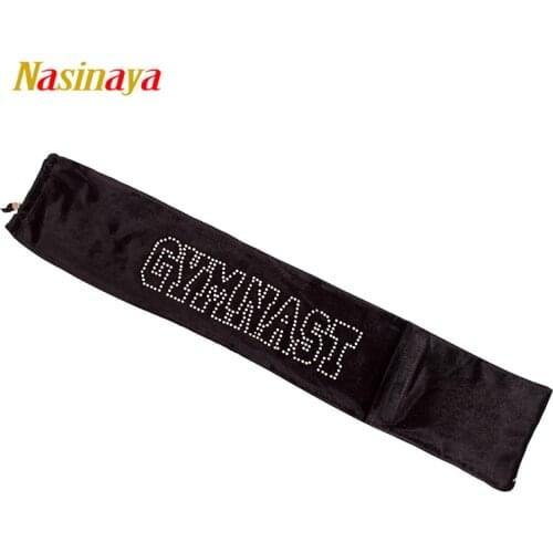 Rhythmic Gymnastics Ribbon Bag 24 Colors RG Professional Protection Velvet Fabric Accessories Gym Girl Rhinestone