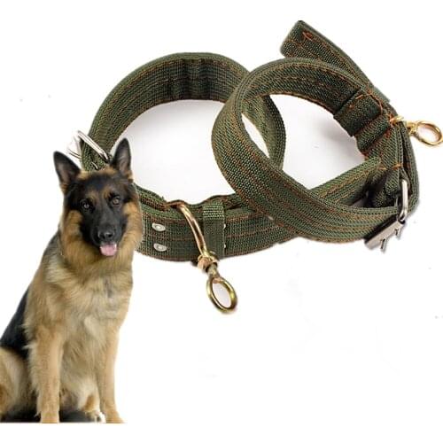Tactical Dog Collar Personalized Military Training Big Dog Accessories for Large Dogs German Shepherd Labrador Golden Retriever