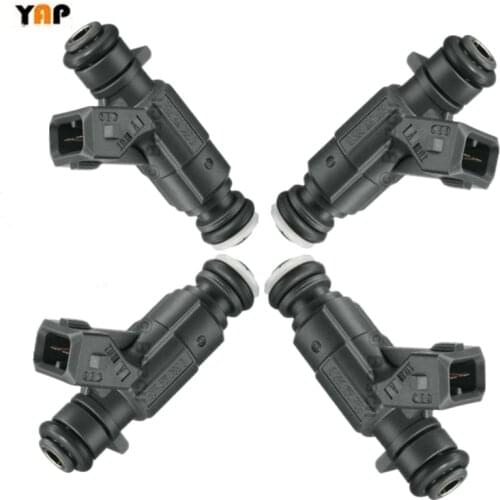 Fuel Injector (4) FOR FITMERCEDES BENZ A-Class W168 A160 1.6L A140 1.4L L4 0280155753 A0000788723 1997-2004