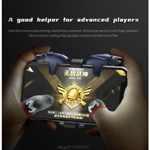 2 Pcs Phone Games Sweat-Proof Finger Gloves Thumbs Finger Cover Anti-slip Cot Sleeve for PUBG Touch Screen Game A19 21 Droship