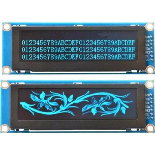 3.12 inch OLED display 25664 LCD panel spi interface 5v version SSD1322 7PIN
