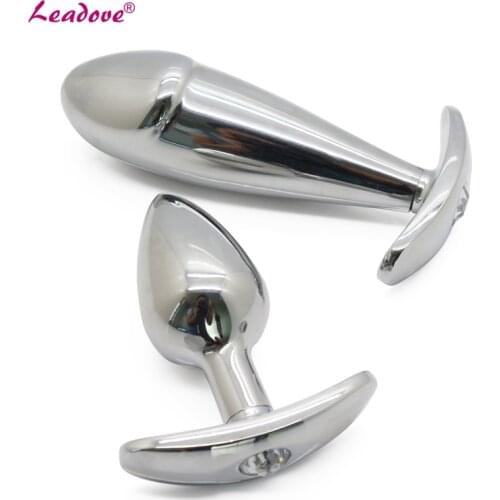 50pcs/lot 2 Types Sliver Aluminium Alloy Jewel Anal Plug Basics Beads Metal Butt 4 Color Stones Sex Toys for Couples GS-XN0189
