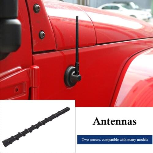 7 inch Universal Car Roof Mast Whip Stereo Radio Stainless Steel Threading FM AM Signal Aerial Amplified Antenna For Toyota VW