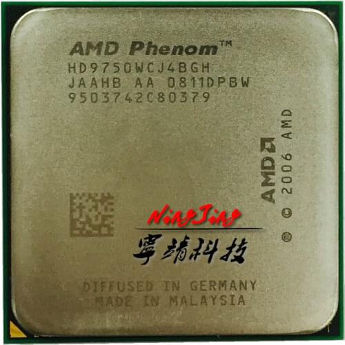AMD Phenom X4 9750 2.4 GHz 95W Quad-Core CPU Processor HD9750WCJ4BGH/HD975BWCJ4BGH Socket AM2