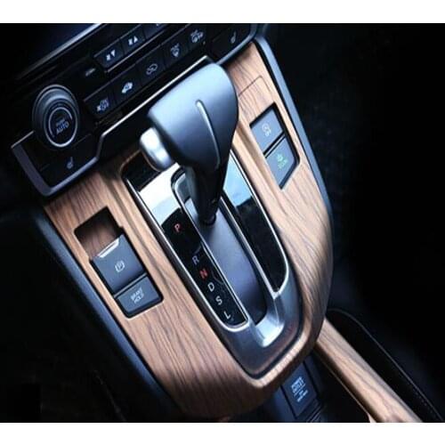 For Honda CRV CR-V 2017-2019 2020 2021 Central control Gear Shift Panel Multimedia Buttons Auto Covers Stickers Trim Accessories