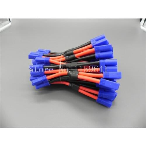 EC5 connector with Y cable charger cable for RC BEC LIPO battery 5 sets/lot
