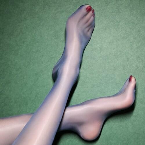 Oil Glossy 1D Ultrathin Seamless Crotch Tights Transparent Smoothly Magic High Waist Traceless Pantyhose Women Sexy Lingerie