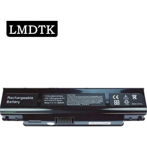 LMDTK New 6cells laptop battery 2XRG7 D75H4 FIT FOR DELL Inspiron 1120 1121 M101 M101Z M101C M102Z free shipping