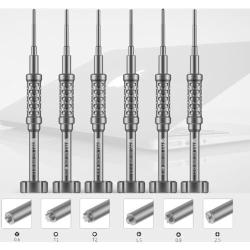 BEST 898 First-Class Disassemble 3D Bolt Driver For iPhone Samsung Mobile Phone Repair Screwdriver Prevent Skidding