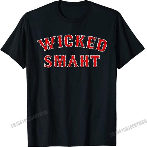 Wicked Smaht Premium T-Shirt Camisas Men Cotton Men T Shirts Comfortable Tops Shirt New Design Personalized