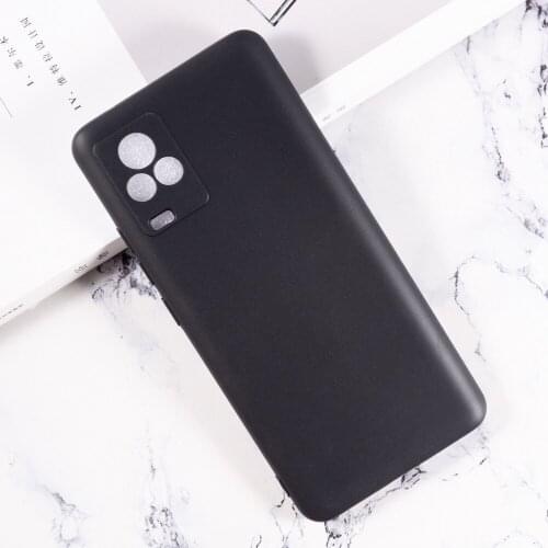 Soft Black TPU Case For Vivo iQOO 7 iQOO7 Silicone Caso Ultra Thin Gel Camera Protect Back Cover for iQOO 7 V2049A Etui Coque