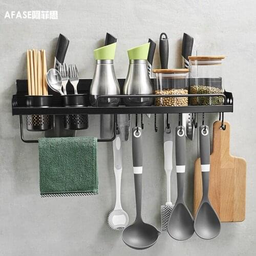 Wall Mounted Kitchen Shelf Storage Holders Multifunctional Organizer Shelf Kitchen Storage Rack Book Shelf
