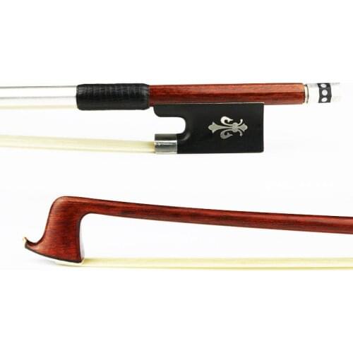 NEW 4/4 Size Hard Carbon Fiber Violin Bow Pernambuco Skin, Concerto Level
