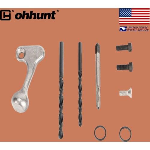 Ohhunt Tactical Stainless Steel Advanced Technology Bolt Handle Bent Adapter Fits for Mosin Nagant 7.62x54R Rifle Accessories