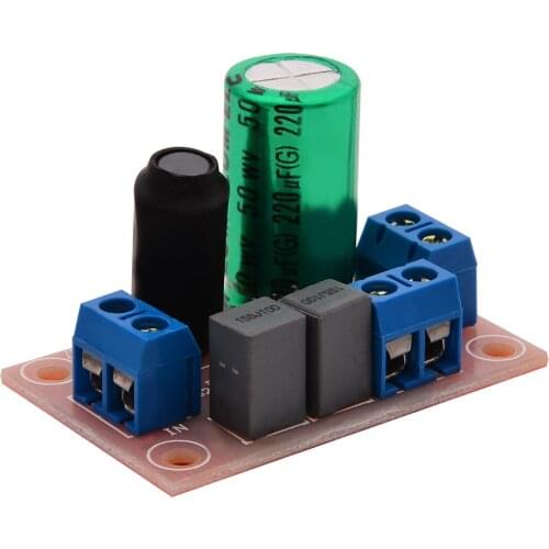 Mayitr 1pc Adjustable Treble Bass 2 Way HiFi Speaker Frequency Divider Crossover Filter 45 x 28mm