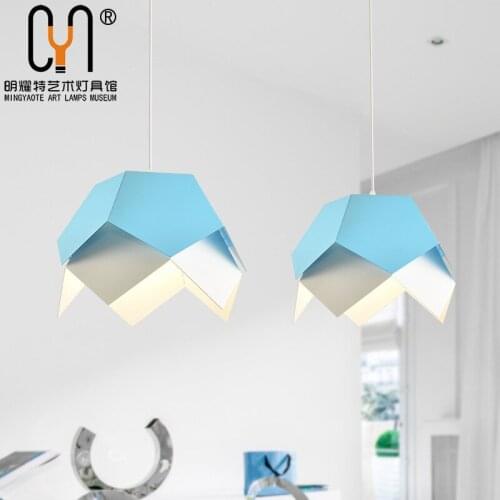 Nordic iron copper christmas balls chandelier lighting living room decoration luzes de teto ventilador de techo