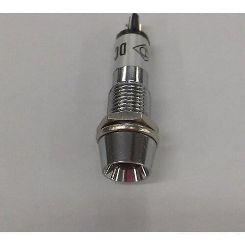 12VDC Indication LED Signal Lamp 8mm Indicator Light 4pcs Red Green Yellow Blue waterproof Mounting