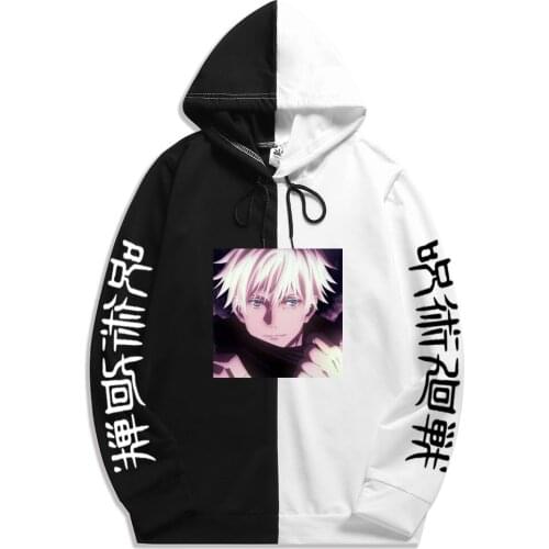 Summer Anime Jujutsu Kaisen Hoodies Sweatshirts Men Women Sweatshirt Print Hoodie Double Color Pullover Sweatshirt Thin Clothing
