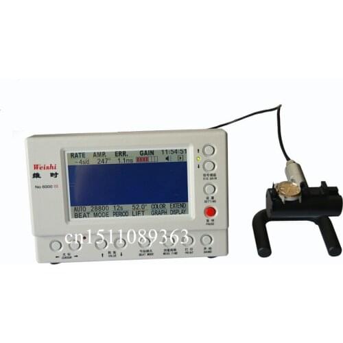 Weishi MTG-6000III Mechanical Watch Timing Machine Multifunction Timegrapher Tester for watch makers and watch hobbyists