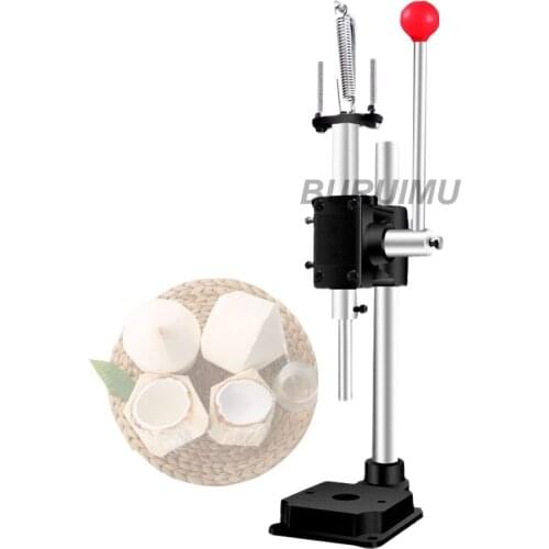 Stainless Steel Green Coconut Opening Devices Punching Machine Puncher Opener Drilling Tool Drill Durable Drille