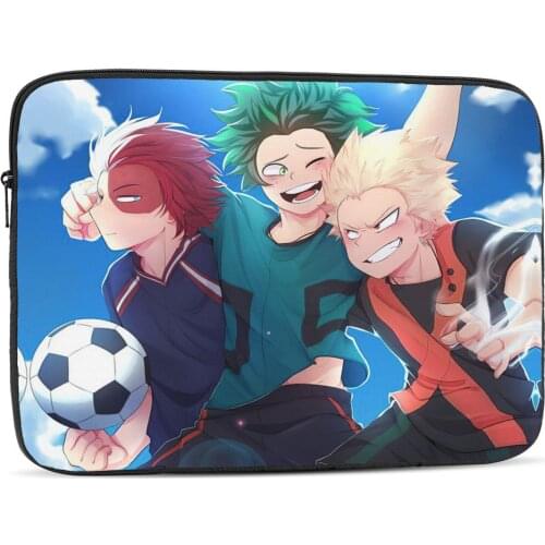 Anime My Hero Academia Mens Laptop Sleeves for 10/12/13/14/15/17 inch Laptop Protective Pouch Bags Women Notebook Computer Case