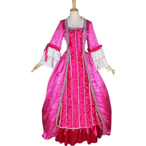 Womens Vintage Civil War Costumes Dress Gothic Lolita Renaissance Dress Southern Belle Costume With Hat Custom Made