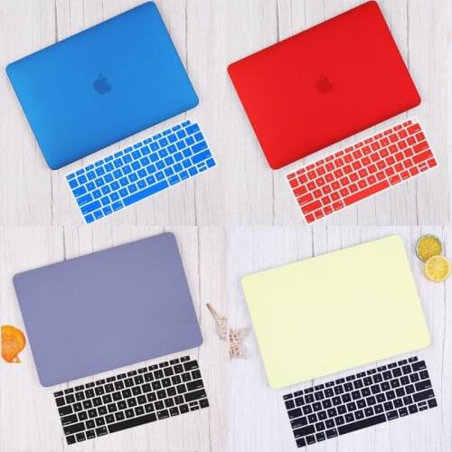Laptop Hard Shell Case Cover For Apple MacBook Air 13 A1932 with Retina Touch ID For 13 15 Touch Bar A2159 Keyboard Skin Cover
