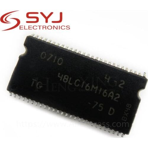 1pcs/lot MT48LC16M16A2TG-75D MT48LC16M16A2P-75D MT48LC16M16A2-75D MT48LC16M16A2P MT48LC16M16A2 48LC16M16A2 TSOP-54 In Stock
