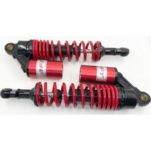 13" 330mm Round Ends Air Gas Shock Absorbers Replacement Universal Fit For Honda Suzuki Kawasaki Yamaha Ducati Scooter ATV Quad
