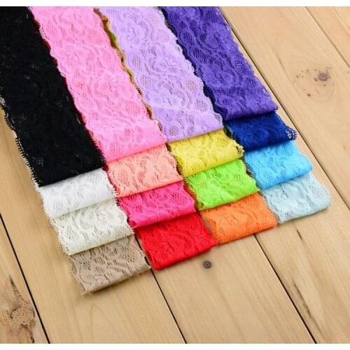 320 pcs/lot Assorted pack 2" lace headband, wholesale lace headband,lace trim headband
