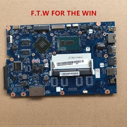 5B20K25403 For Lenovo idpad 100-15IBD motherboard Mainboard CG410/CG510 NM-A681 test ok 100% CPU SR24B 3205U GT920M