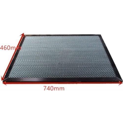 740mm x 460mm with frame Panel Laser Engraving Cutting Machine Honeycomb Platform Fabric 4070 Platform Honeycomb Laser Table