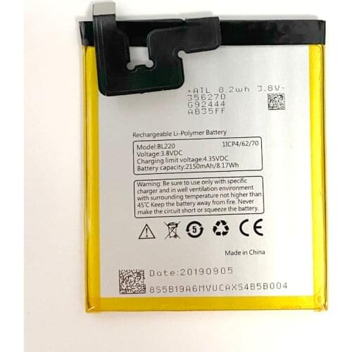BL220 Battery For Lenovo S850 S 850 S850T NEW 2150mAh + tracking number