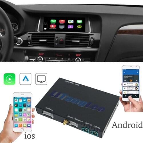 Car Camera Carplay Decoder Adapter For BMW X4 F26 NBT NBT EVO Mirror Link Display Android Auto Play 360 BirdView
