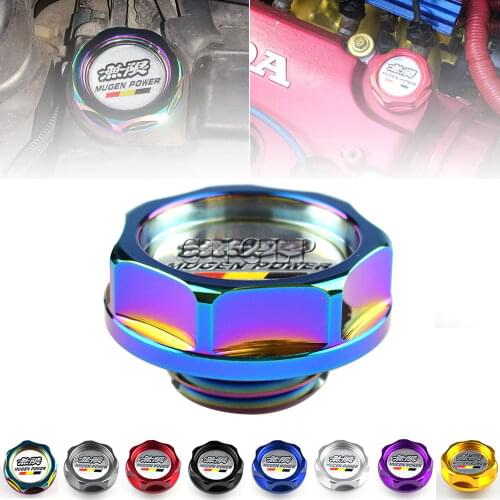 Car Modified Tank Covers MUGEN Fuel Cap For Honda Oil Cap Civic Fit High Temperature High Pressure-resistant Oil Cap Fuel Filter