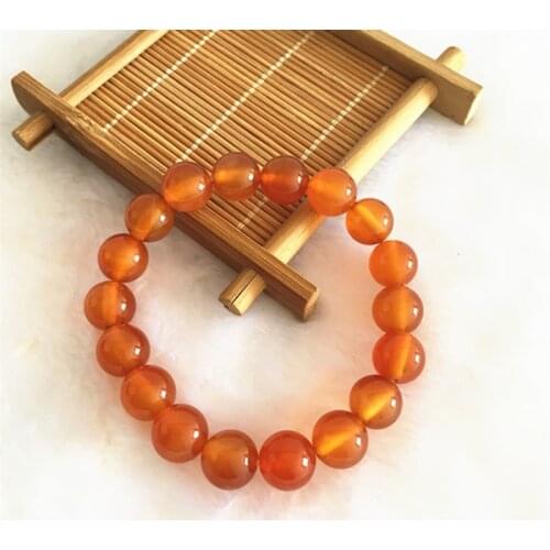 Elastic Bracelet Rope Cords Natural Stone Beads Stretch Bangle Expandable Jewelry Glass Women Fashion Vintage Round Beads Bulk