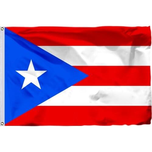 Puerto Rico Flag 120 x 180 cm 100D Polyester Large Big Puerto Rican Flags And Banners National Flag Country Banner
