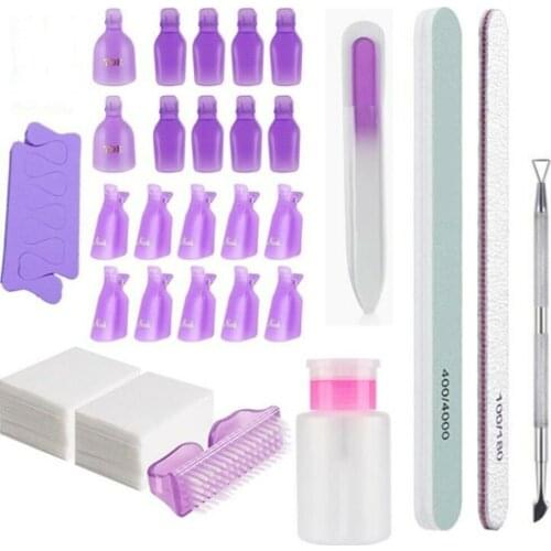 Gel Nails Polish Remover Tool Soak Off Armor remover UV Gel art Tips Remover Cleaner Pedicure Nail Care Wrap Degreaser Tools