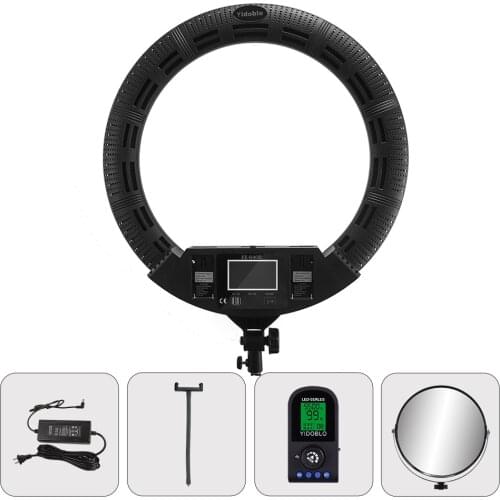 Yidoblo FE-640II 22inch Ring Light Lamp 100w Cold Light Warm Photography Lighting 3200K-5500K for Photo Studio Video Fill Light