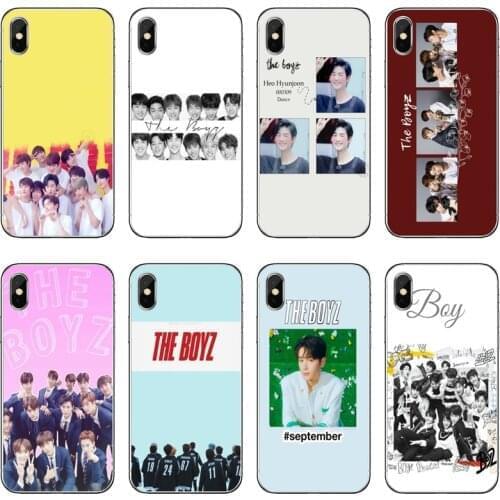 KPOP THE BOYZ Accessories Phone Case For Huawei P30 P20 Pro P10 P9 P8 Lite Y5 Y6 Y7 Y9 P Smart Plus 2018 2019