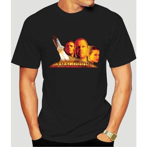 Armageddon Movie 100 Cotton Mens T Shirt E0155-3805A