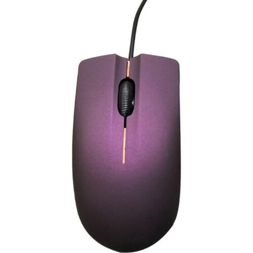 130CM 1200DPI USB Wired Game Mouse Portable Frosted Surface Optical Gaming Mice for Office PC Laptop Computer Accessories
