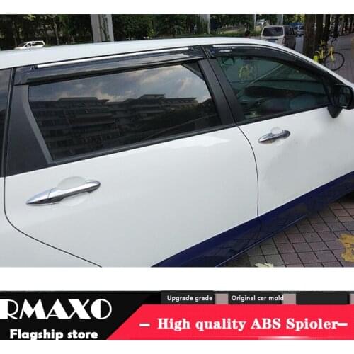 For Honda Odyssey Plastic Window Visor 2009-2014 Vent Shades Sun Rain Deflector Guard For Honda Odyssey 4PCS/SET