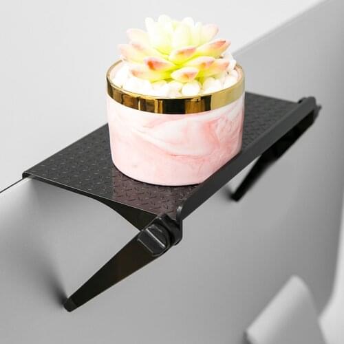 Adjustable Simple Storage Shelf Computer Monitor Desktop Screen Top Shelf TV Organizer Home Office Storage Holders New Hot