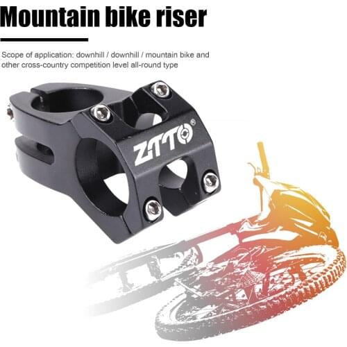ZTTO Bicycle Cycling Stem Aluminium 31.8mm MTB Mountain Bike Handlebar Stem Road City Bike Cycling Part Bicycle Accessories