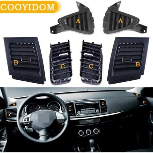 Car Air conditioner Outlet Vent For Mitsubishi Lancer EX 2010 2011 2012 2013 2014 2015 Air conditioning Vents Car-styling
