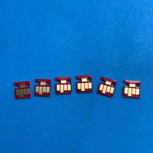 YOTAT 6pcs PGI-525 CLI-526 cartridge permanent chip for Canon PIXMA MG6150 MG8150 printer