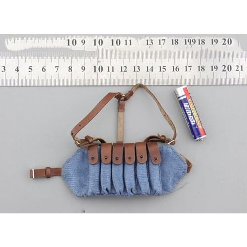 1/6 Scale QOM-1016 Bullet Clips Bags Chest Hanging Vest Models for 12''Figures Body Accessories DIY