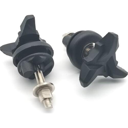 2pcs Windshield Adjustment Screw Connector Bolt Fastener for BMW R1200GS ADV 2004-17